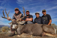  chasse au cerf mulet dans le Nevada 